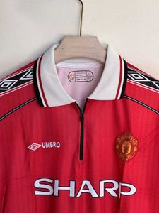MANCHESTER UNITED 1998-99 HOME KIT BECKHAM POLO