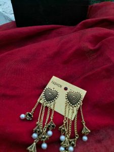 Valentine Day Special Heart Shape Designer Jhumki