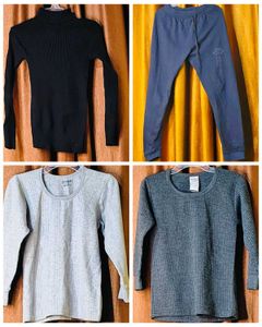 Combo Of 4, A Sweater, winter lower n 2 Warm inn
