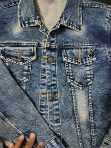 Acid Wash Denim Jacket