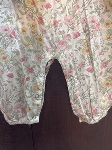 Floral Baby Romper