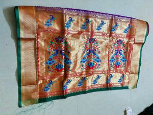 Kathpadar Paithani Saree