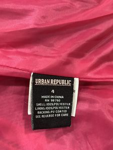 Imported Blazer Coat Urban Republic 2-4-6 Yr Girl/