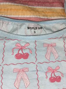 Cute Style Up Crop Top