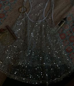 “Midnight Glimmer Sequin Tank” ✨