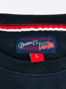 USPA Navy Blue Graphic Sweatshirt