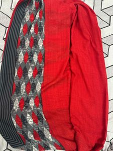 Like  New Brand  Saree With Blouse Fabr