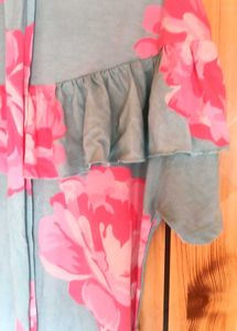 Floral Print Dress, new, size M,