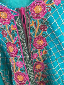 Kurtha (Cotton) Peacock Green