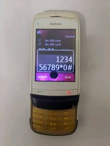 Nokia C2 Slider Phone