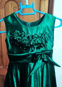 Emerald Green Party Dress