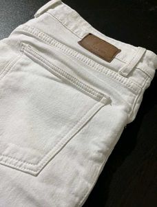 White Distressed Jeans