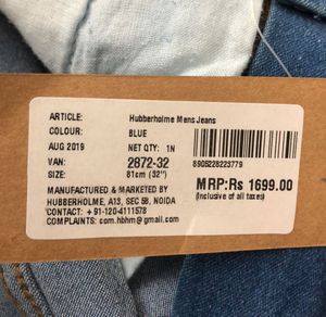 Blue Jeans (Men’s)
