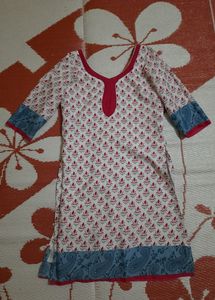 Stitched Pink Kurta Set