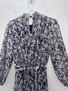 Green Multi Floral D