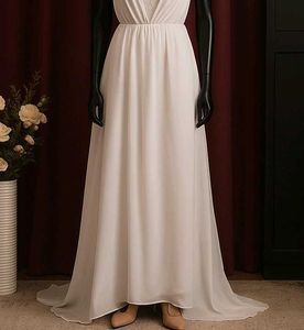 🤍🥀White Maxi Dress