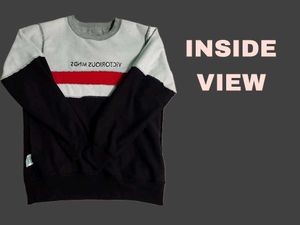 Stylish Color Block Sweatshirt
