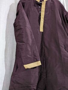 New Coffee Brown Kurta pyjama Set