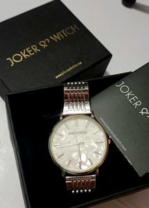 Original Joker &amp; Witch Silver Dial Unisex Watch
