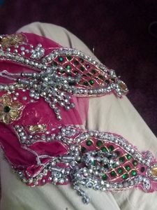 Pearl Cutting For Gown