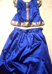 Blue Traditional Top