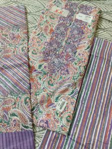 Pure Cotton Embroidery Suit