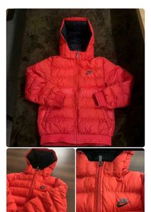Red Nike Puffer Jacket