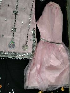 New Garara Dress Zari Work Dres
