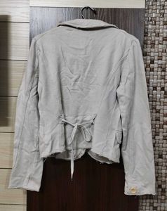 Full Sleeve Korean Style Crop Jacket For Women