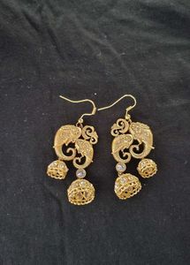 Elephant Jhumka Earrings
