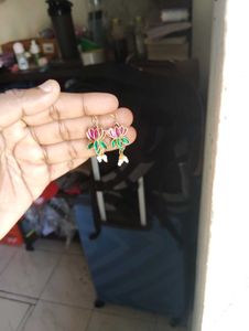 Lotus Drop Earrings