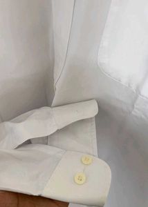 White Long Sleeve Button-Down