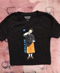 Black Billie Crop Top