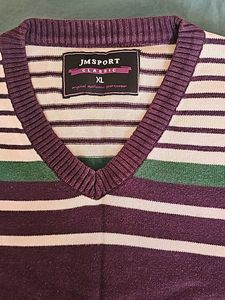 Men Purple Sweater