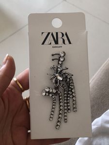 Brand New Zara Spider Metallic Studded Ear Cuff
