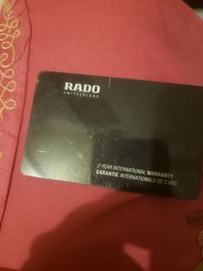 Rado Watch BOX Original Dabba