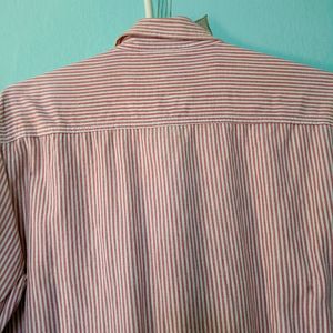 Melange Kurta Type Shirt.