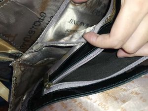 Brown Patterned Satchel Bag