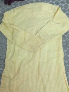 Elegant Yellow Kurta