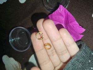 real Gold Hoop Earrings