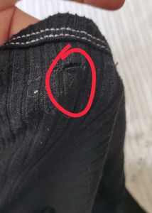 FOREVER 21 Black Pocket Top