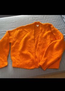Orange Cardigan