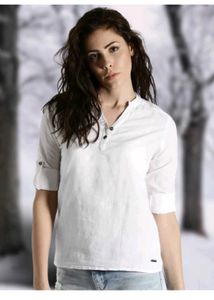 White Casual Top