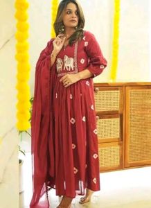 New/Unused Jaipuri Print Kurta Set