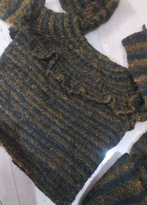 Sweter Pjami Cap Socks Set