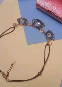 Stylish Blue Neckpiece 🥰🥰