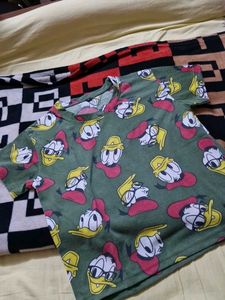 Donald Duck Print T-Shirt
