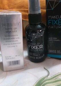 Makeup Remover + Makeupfixer