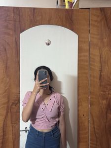 Pink Pinterest Top For Women + Free Buyies