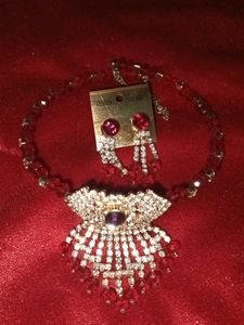 Haslo Necklace Set With Earing